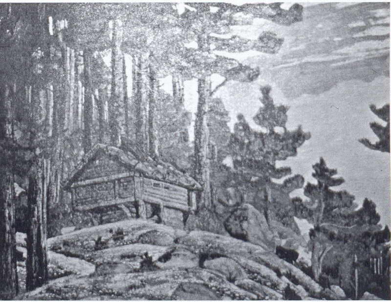 Hut In The Forest — Nicholas Roerich