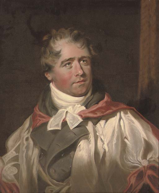 Portrait Of Dr Charles Hague — George Henry Harlow