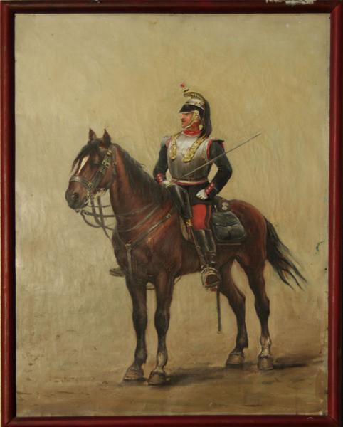 Cuirassier De La Guerre De 1870 — Merlette Charles Claude
