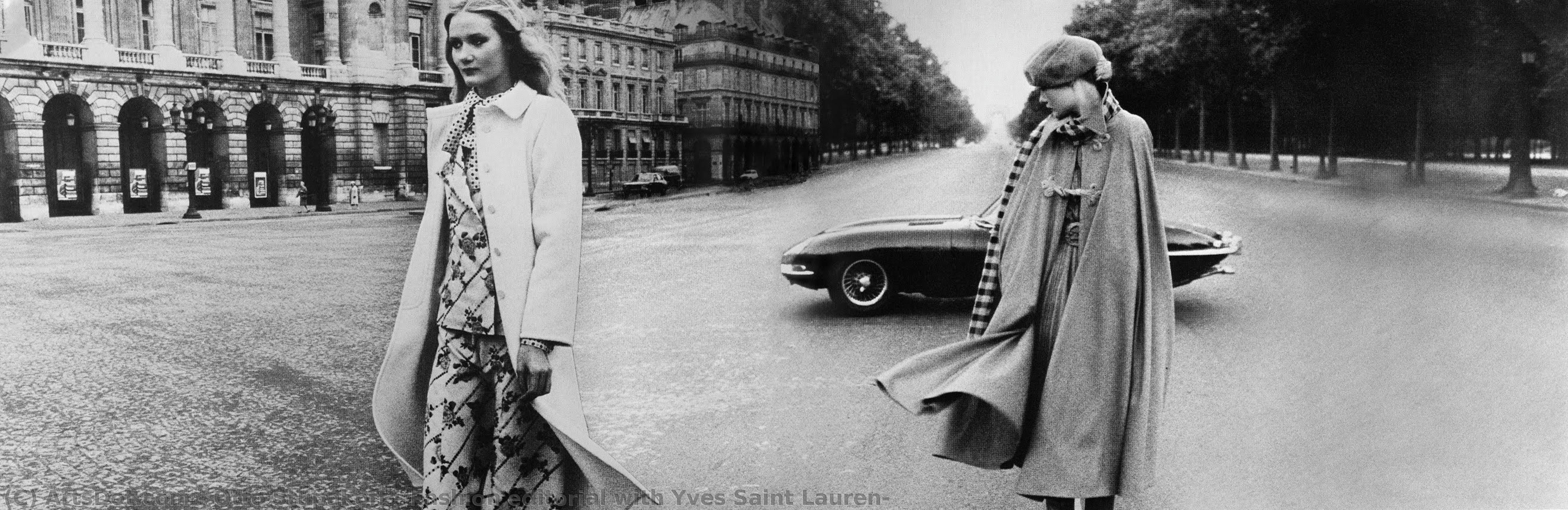 Fashion Editorial With Yves Saint Lauren — Otto Stupakoff