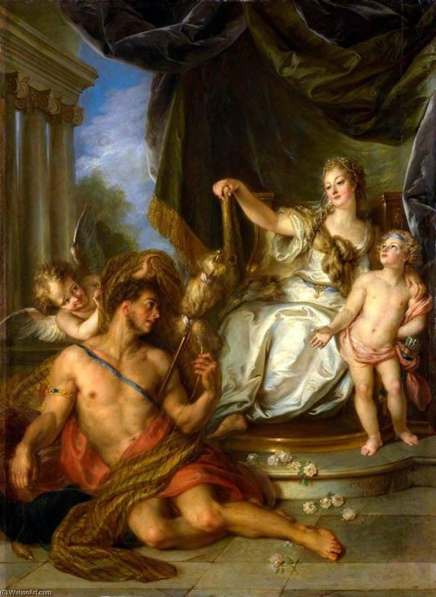 Hercules And Omphale — Charles Antoine Coypel Iv