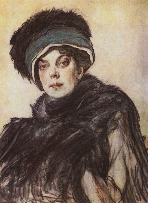 Portrait Of A Princess Olga Orlova — Valentin Alexandrovich Serov