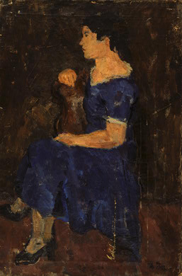 Minna [or] The Blue Dress — Марк Ротко