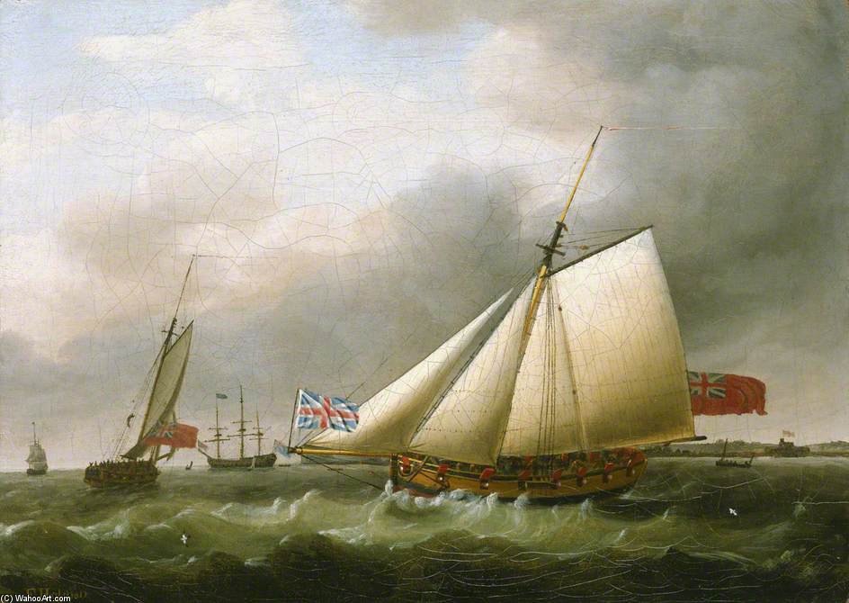 The Cutter 'fly' And Other Vessels — Francis Holman