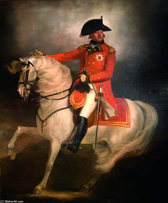 George Iii, On Horseback — Sir William Beechey