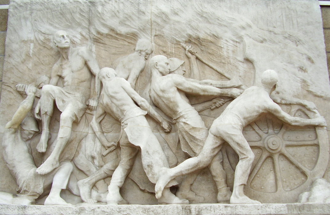 Monument Au Travail (detail) (2) — Constantin Meunier