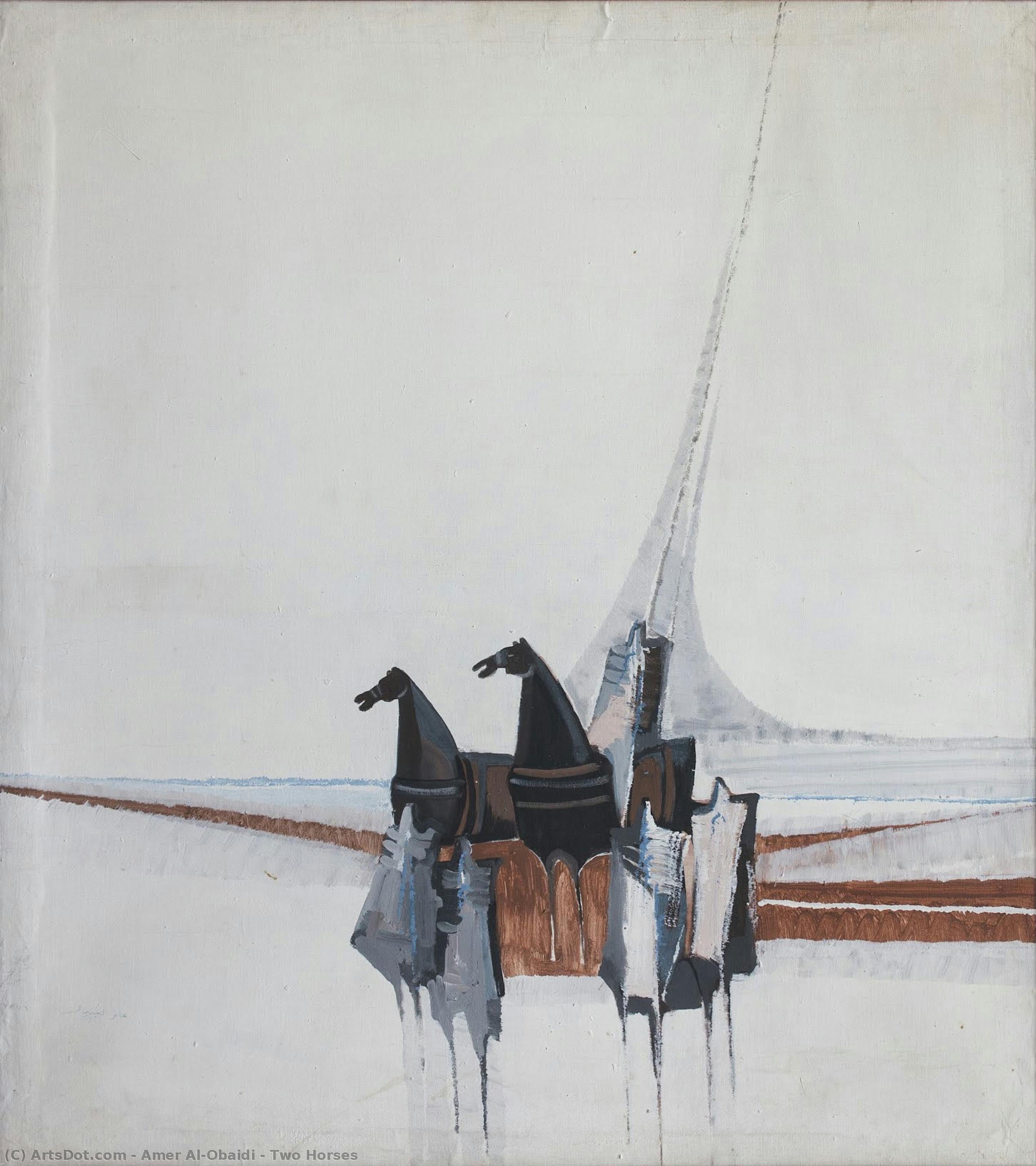 Two Horses — Amer Al-obaidi
