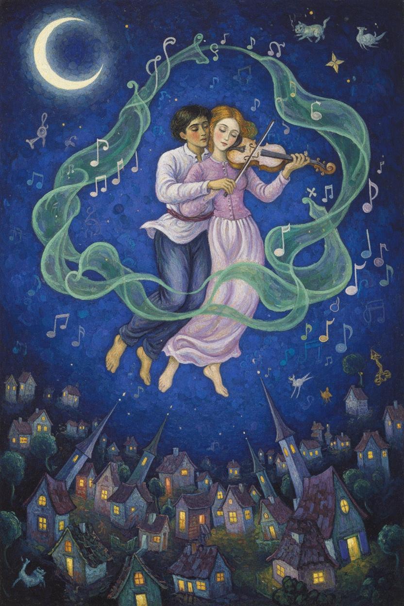 The Nocturne Of Weightless Grace — Élise Garnier