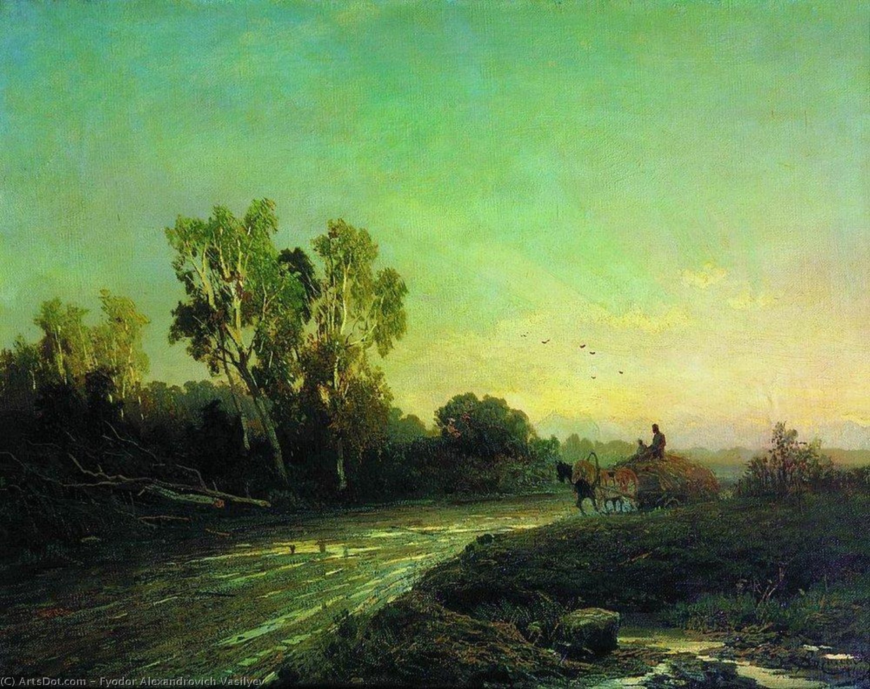 After A Rain — Fyodor Alexandrovich Vasilyev