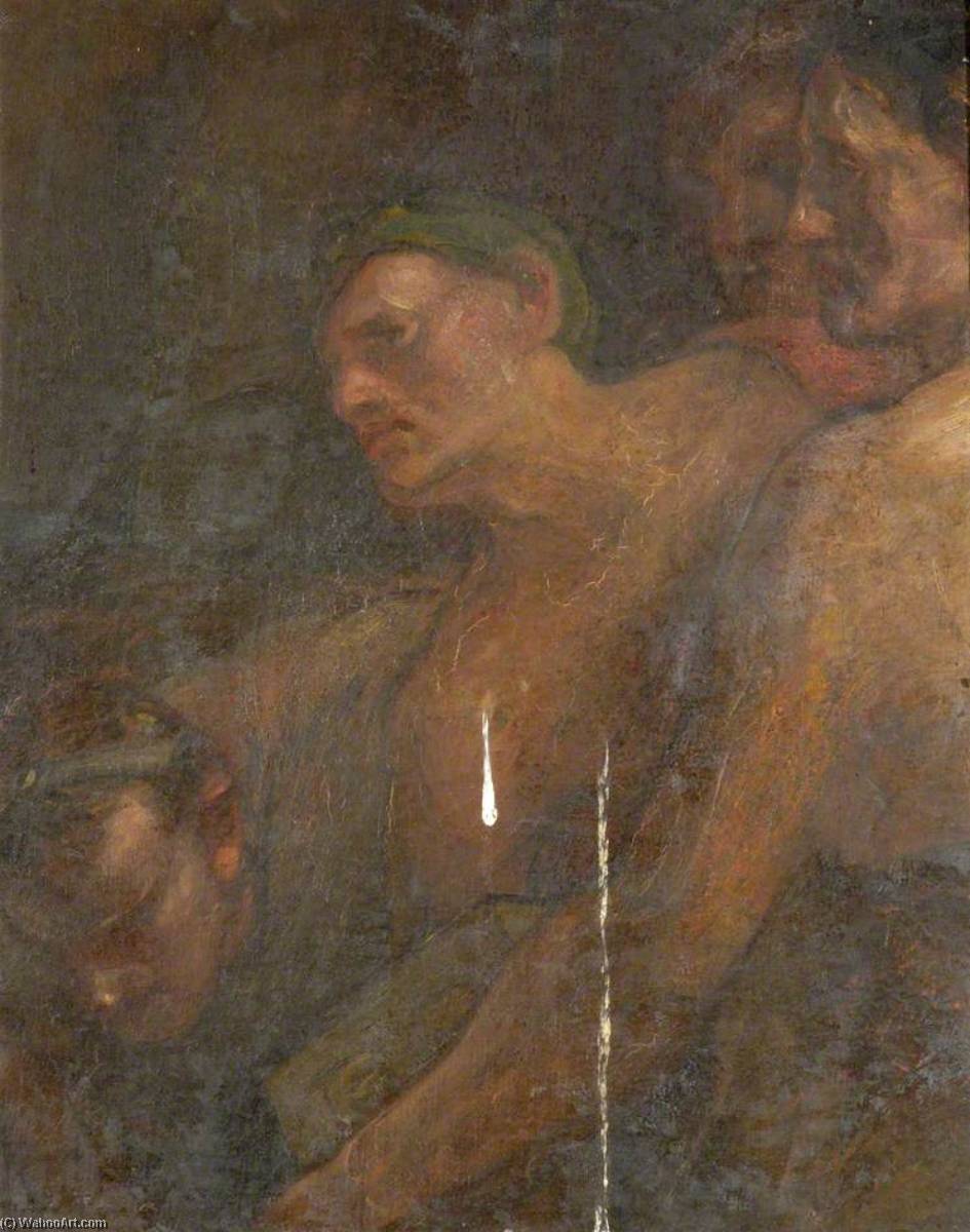 Vier Figuren (detail) — Douglas Strachan