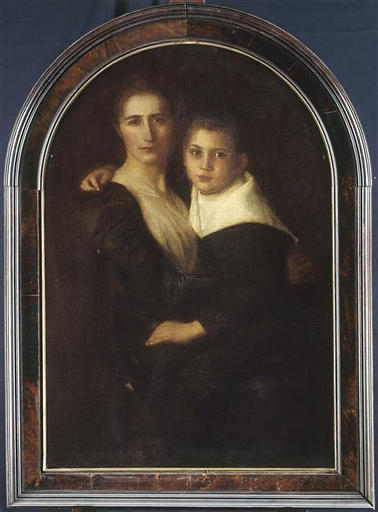 Portrait De Madame Dagnan Bouveret Et De Son Fils — Pascal-adolphe-jean Dagnan-bouveret