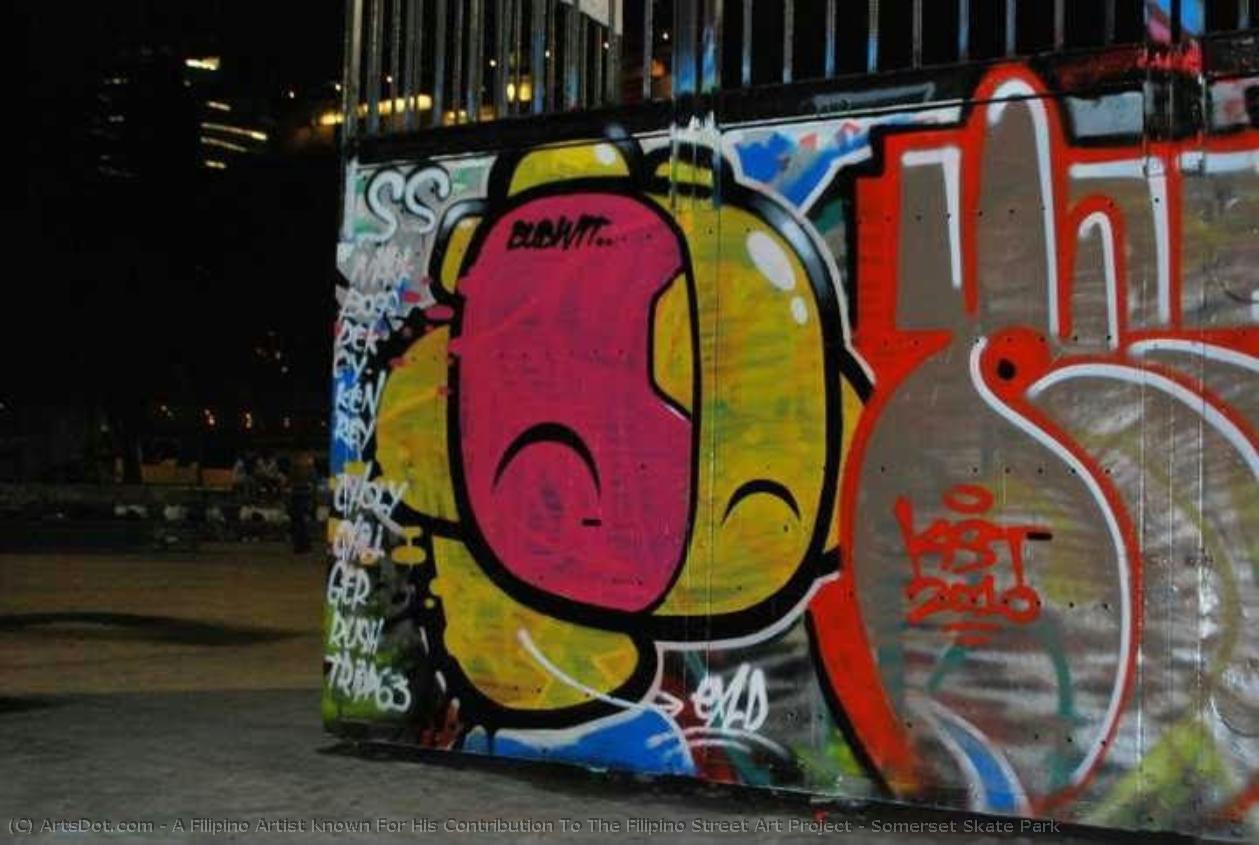 Somerset Skate Park — A Filipino Artist Known For His Contribution To The Filipino Street Art Project