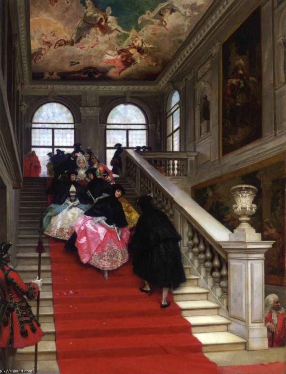 The Masked Ball, Ca Rezzonico, Venice — Lucius Rossi