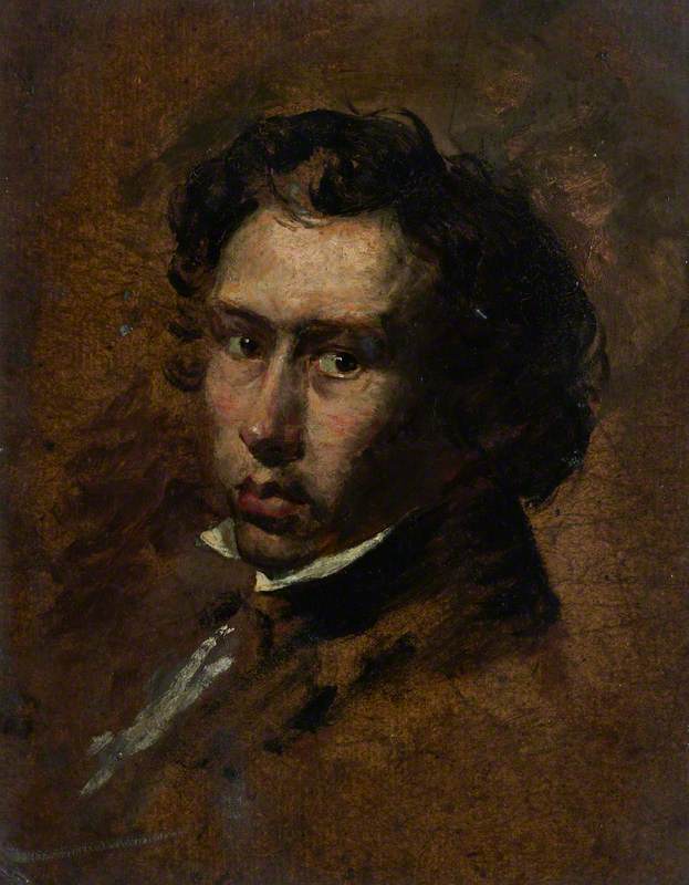 James Eckford Lauder (1811–1869), Artist, Self Portrait — James Eckford Lauder