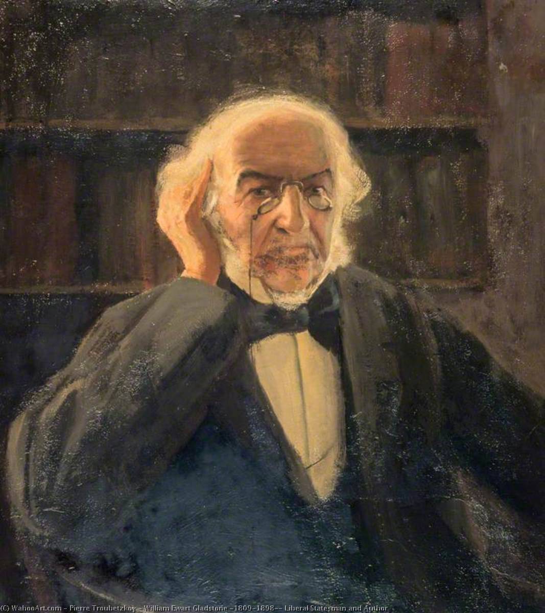 William Ewart Gladstone (1809–1898), Liberal Statesman And Author — Prince Paul Troubetzkoy