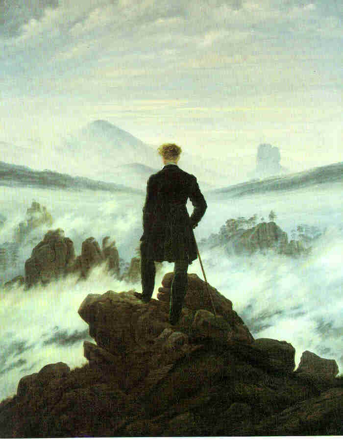 Wanderer Above The Sea Of Fog — Caspar David Friedrich
