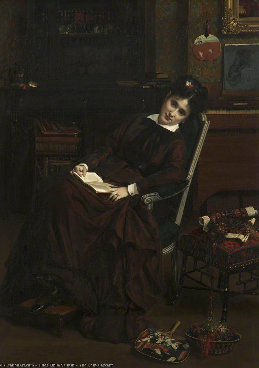 The Convalescent — Jules Émile Saintin