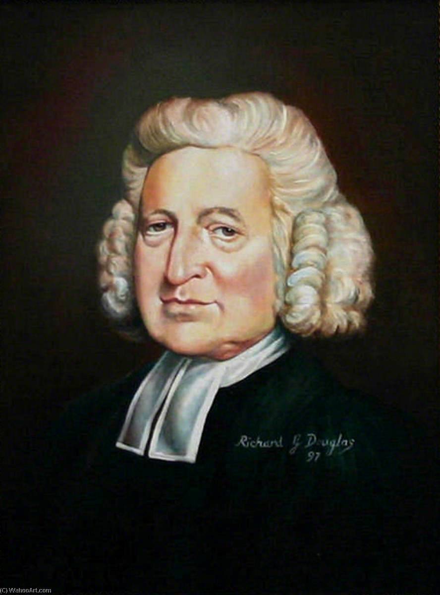 Charles Wesley (1707–1788), Epworth (after John Russell) — Richard Gilmore Douglas
