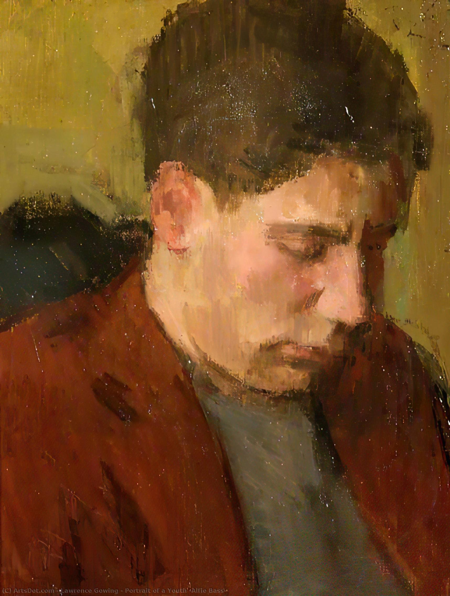Portrait Of A Youth (alfie Bass) — Lawrence Gowing