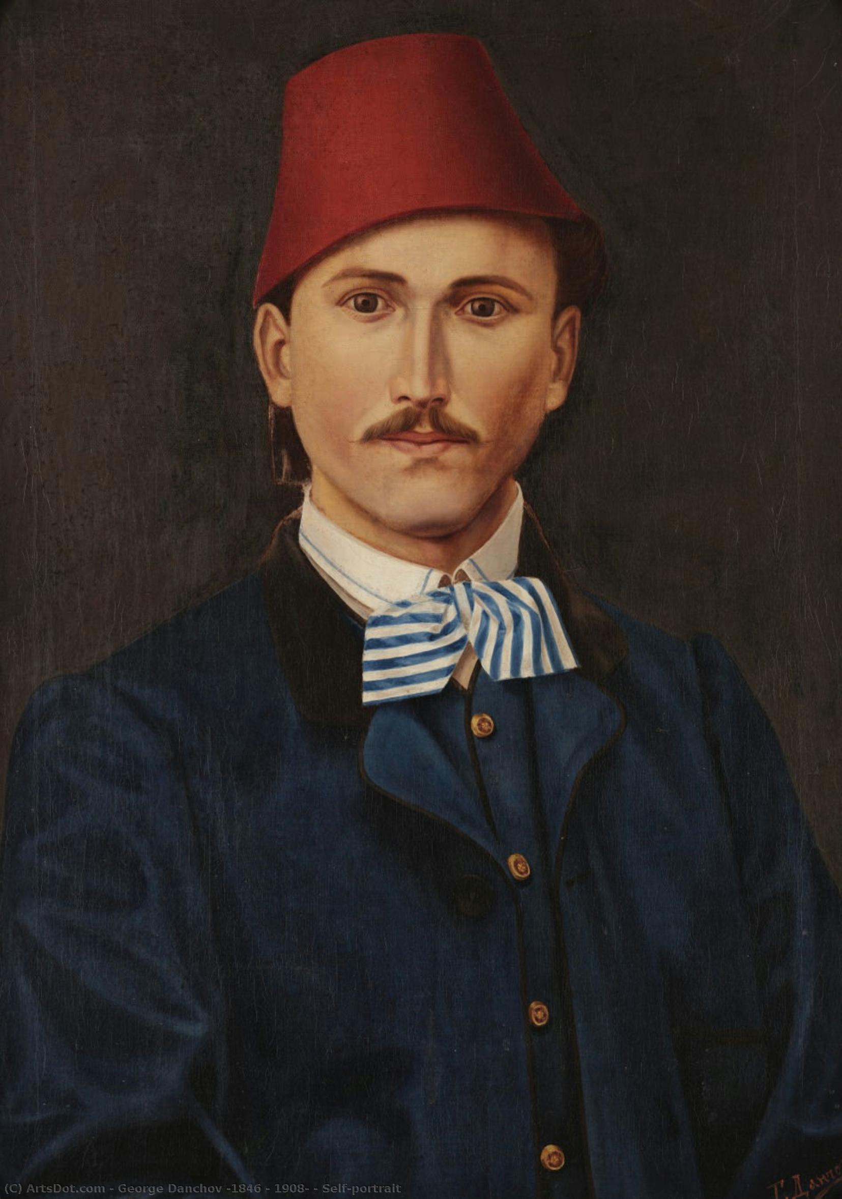 Self-portrait — George Danchov (1846 - 1908)