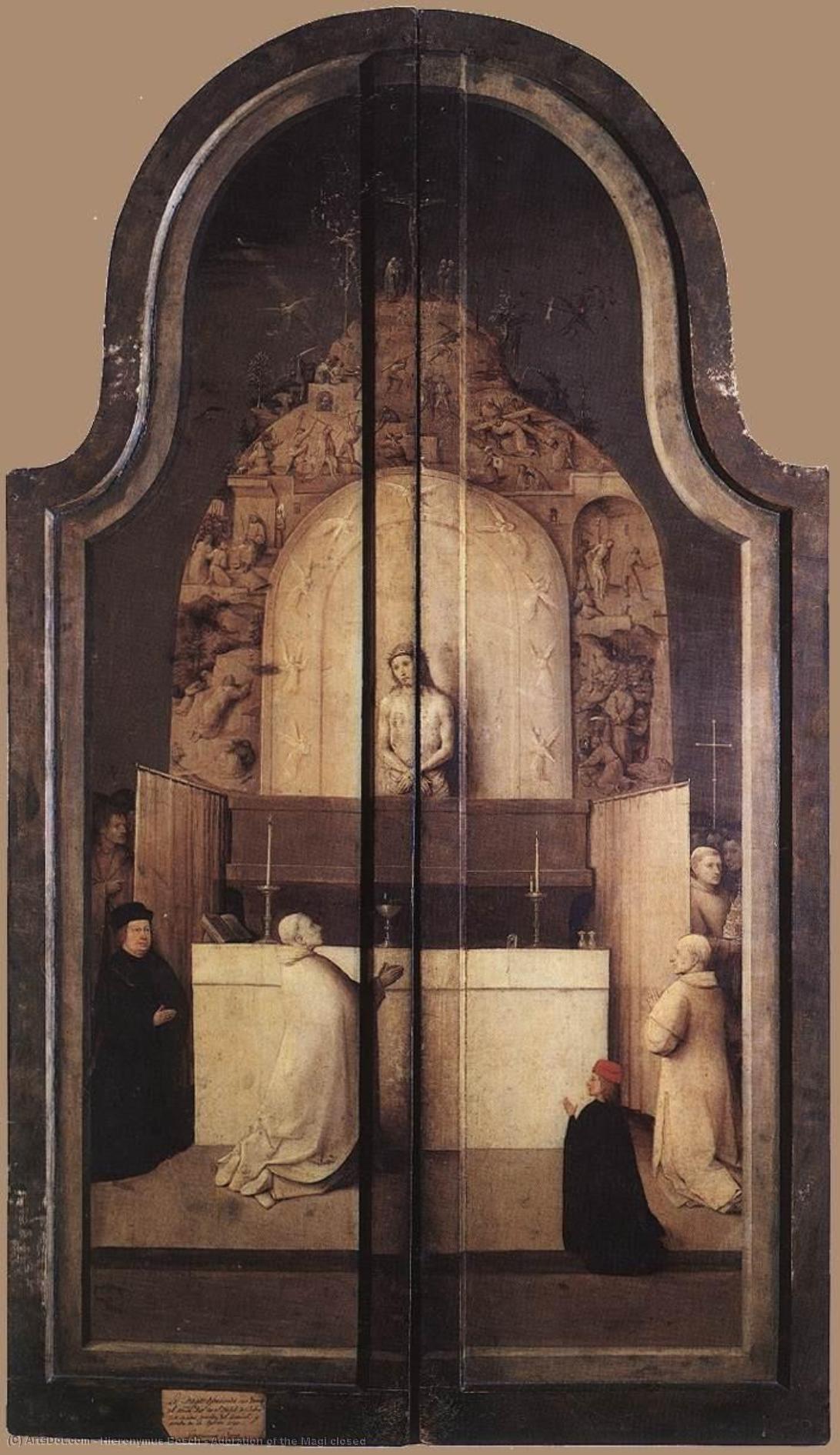 Adoration Of The Magi Closed — Hieronymus Bosch