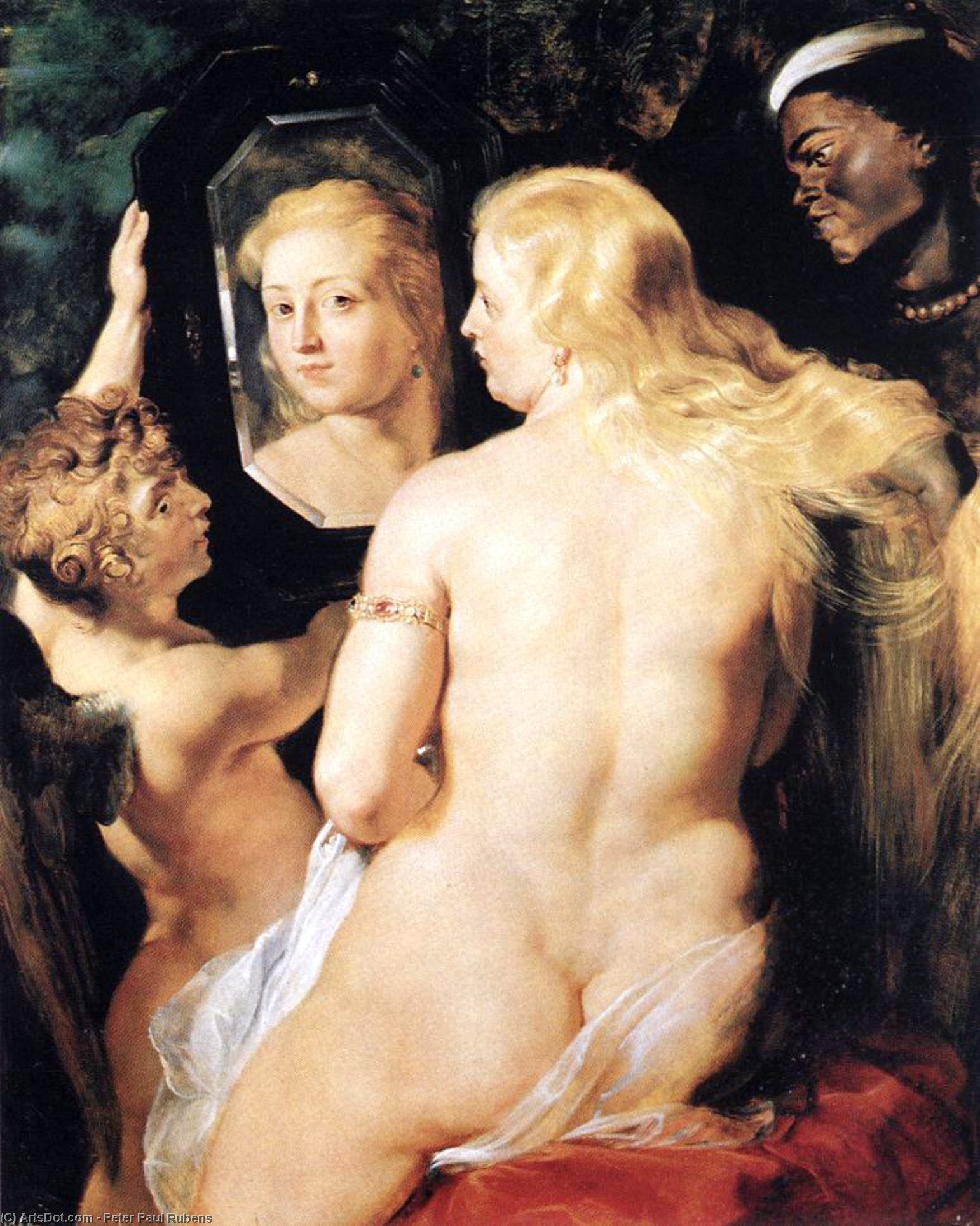 Morning Toilet Of Venus — Peter Paul Rubens