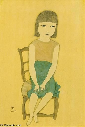 Petite Fille Au Fauteuil — Léonard Tsuguharu Foujita