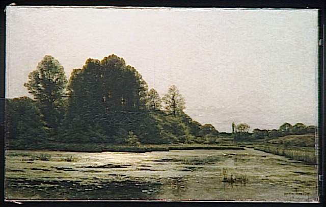 Paysage A Cernay — Breton Emile