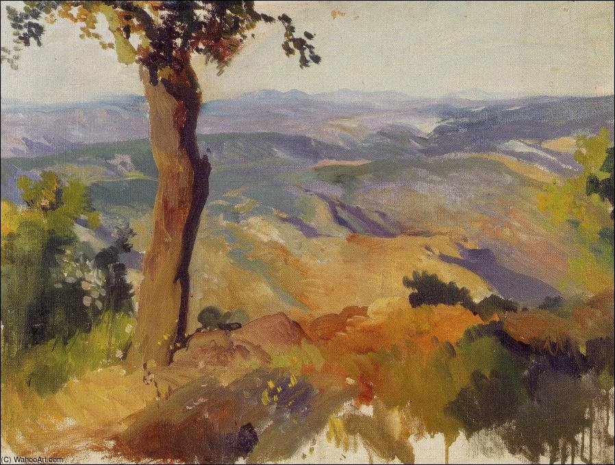 Paisaje De Sierra Morena — Manuel Benedito Vives