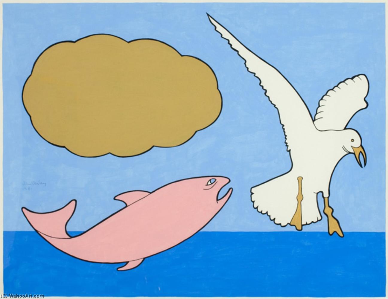 Bird Fish Cloud Wb — Джон Уэсли