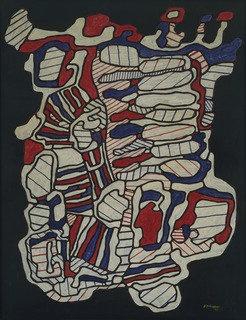 Abode V (with Stairs And Numerous Rooms) — Jean Philippe Arthur Dubuffet