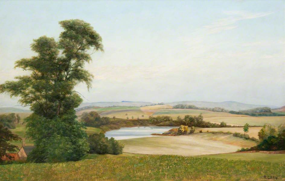 River Tweed At Sprouston — Robert Lillie