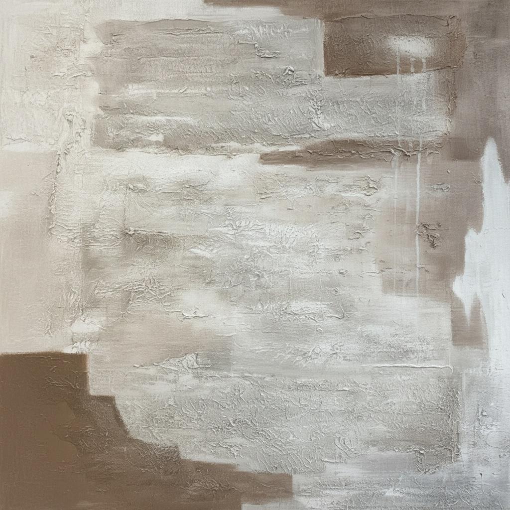 Ethereal Strata Of Silent Stone In Muted Tones Of Timeless Serenity — David Moreau