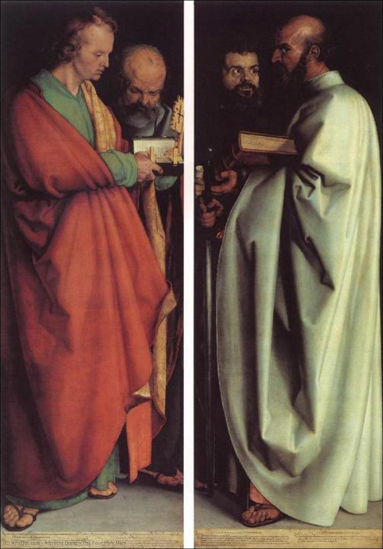Los Cuatro Hombres Santos — Albrecht Dürer