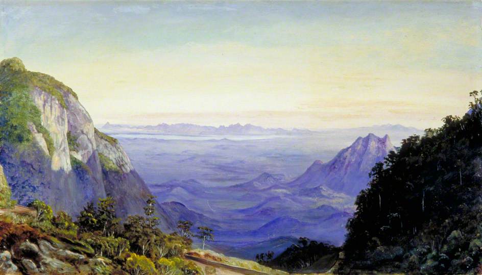 Vista Desde La Sierra De Petrópolis, Brasil — Marianne North