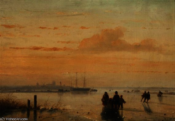 Winter Landscape — Nicolaas Johannes Roosenboom