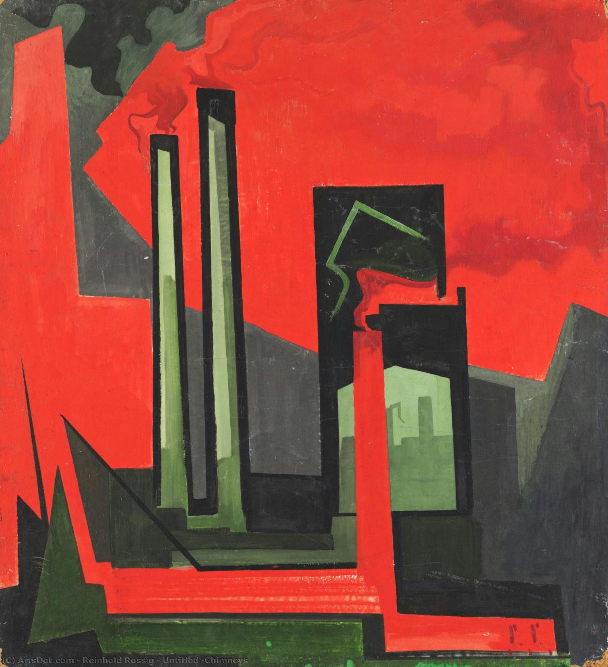 Untitled (chimneys) — Reinhold Rossig