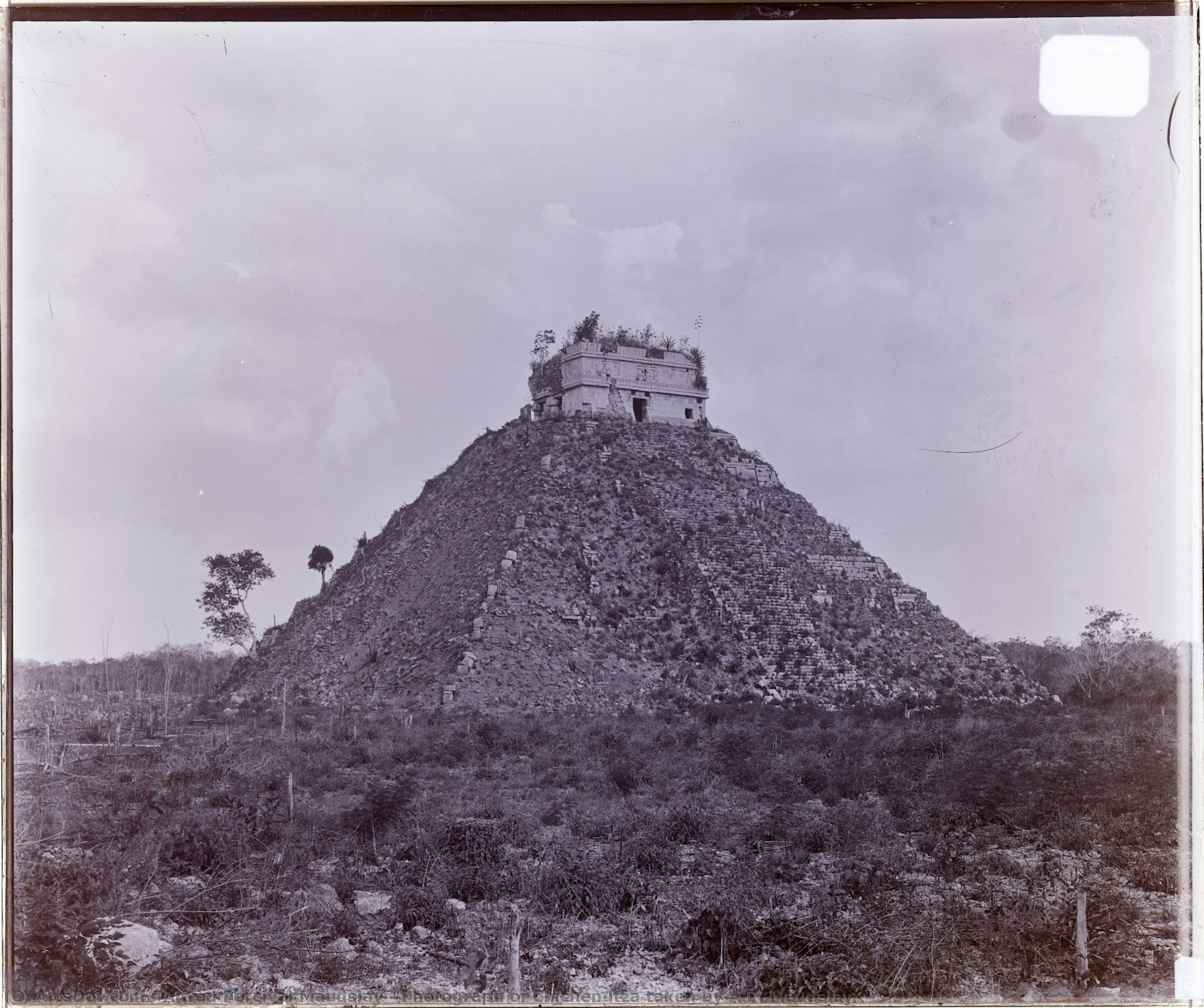 Photograph Of Chichén Itzá Taken By A.p. Maudslay — Alfred Percival Maudslay