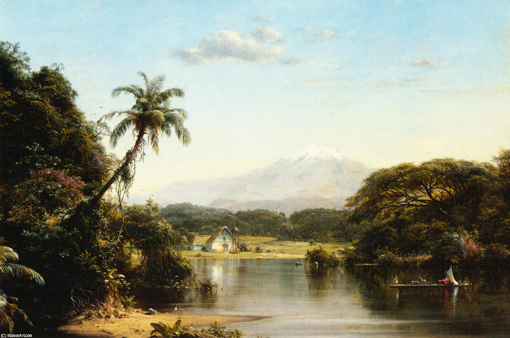 Scene On The Magdalena 1 — Frederic Edwin Church