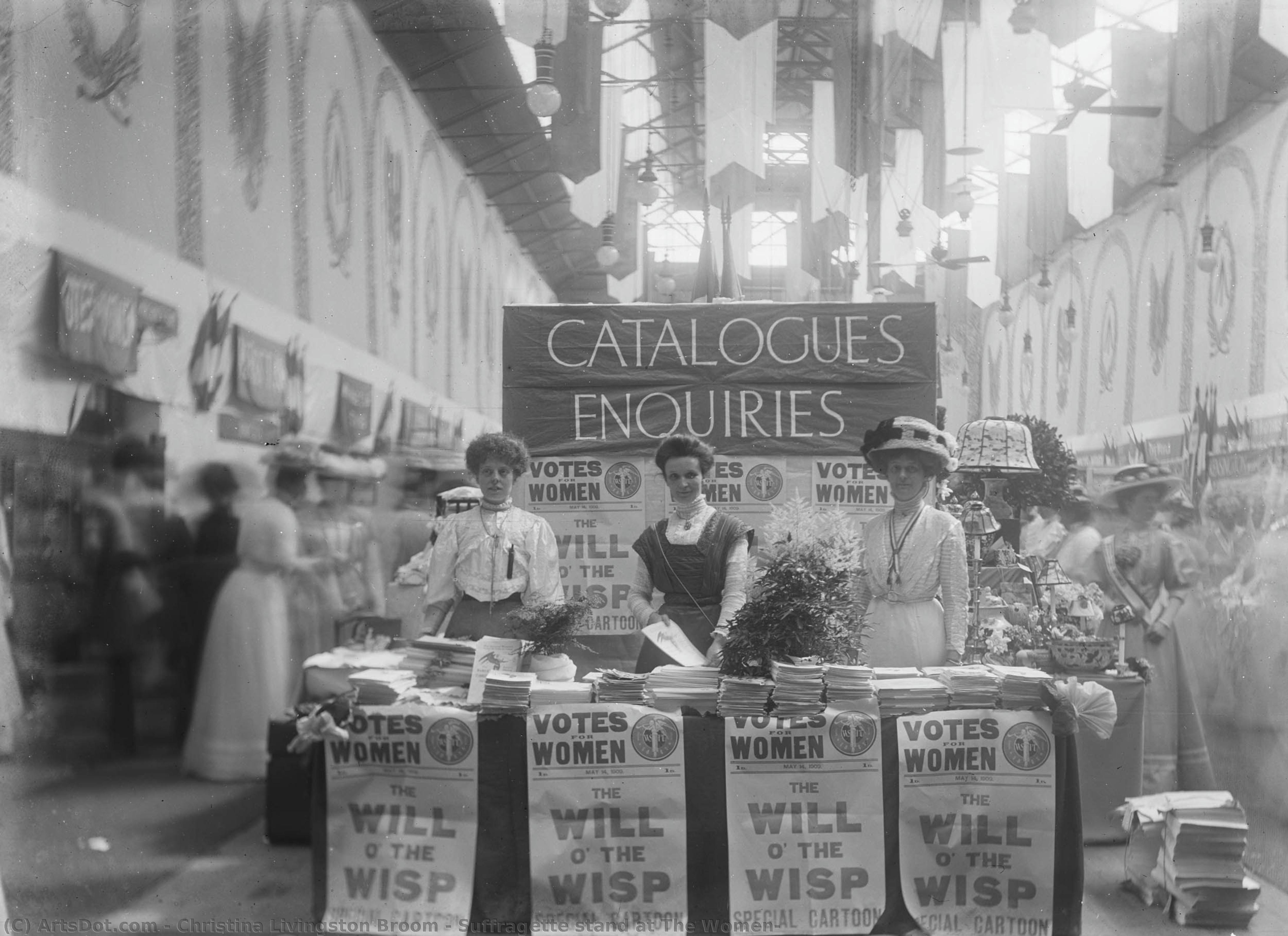 Suffragette Stand At The Women — Christina Livingston Broom