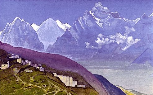 Path To The Kailas 1 — ニコライ・ロエリヒ