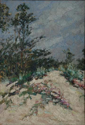 Carmel Beach, (painting) — Mary Agnes Yerkes