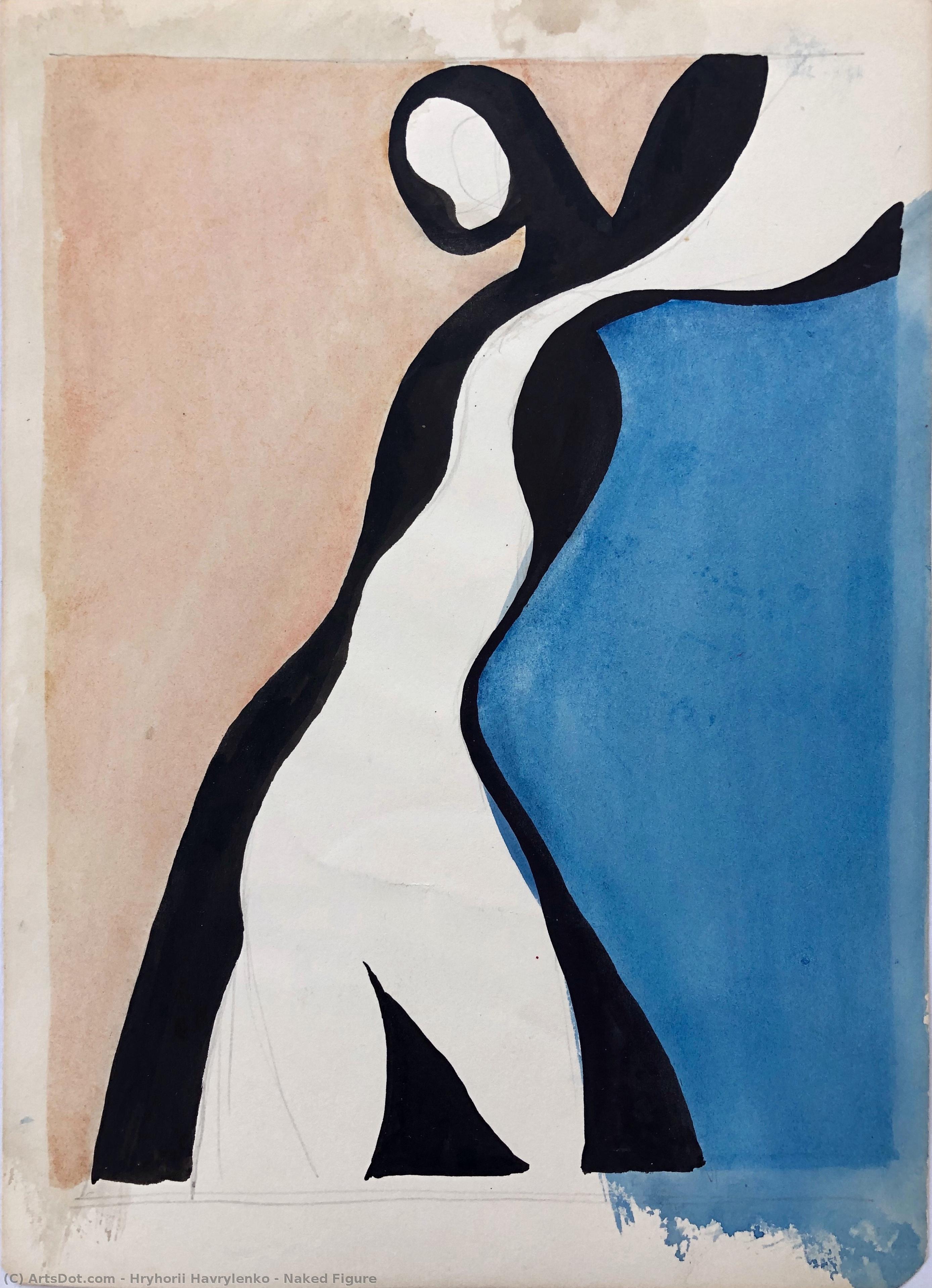 Naked Figure — Hryhorii Havrylenko