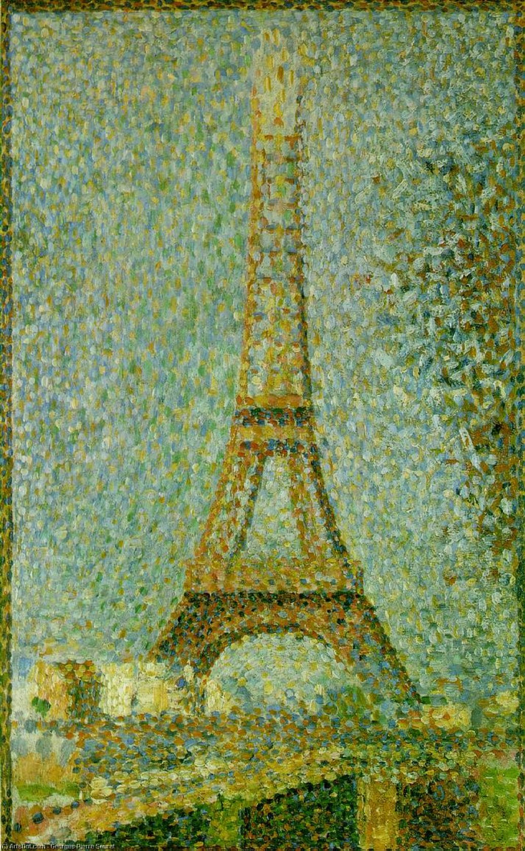 The Eiffel Tower — Georges Seurat