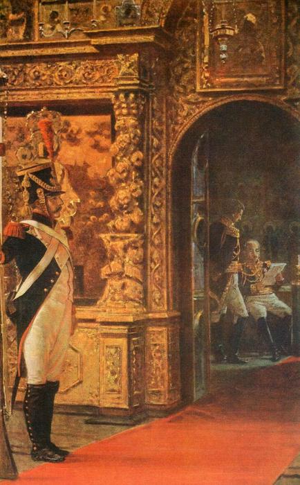 Marshal Davout In The Chudovo Convent — Vasily Vasilevich Vereshchagin