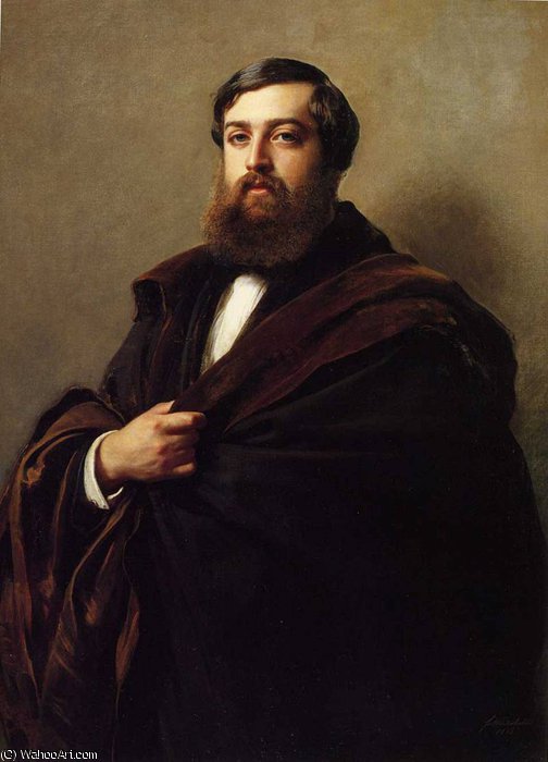 Xavier Alfred Emilien Comte De Nieuwerkerke — Franz Xavier Winterhalter