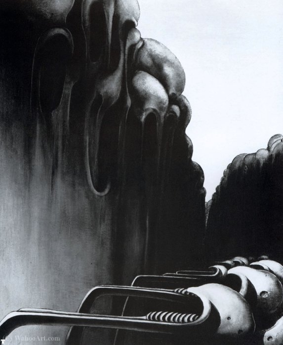 Hr Giger Landscape - (002) — H・r・ギーガー