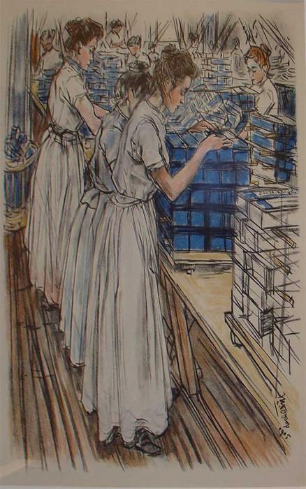 Candle Factory — Jean Theodoor Toorop