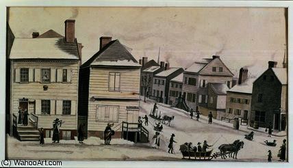 The Corner Of Warren And Greenwich Street, — Anne Marguerite Hyde De Neuville