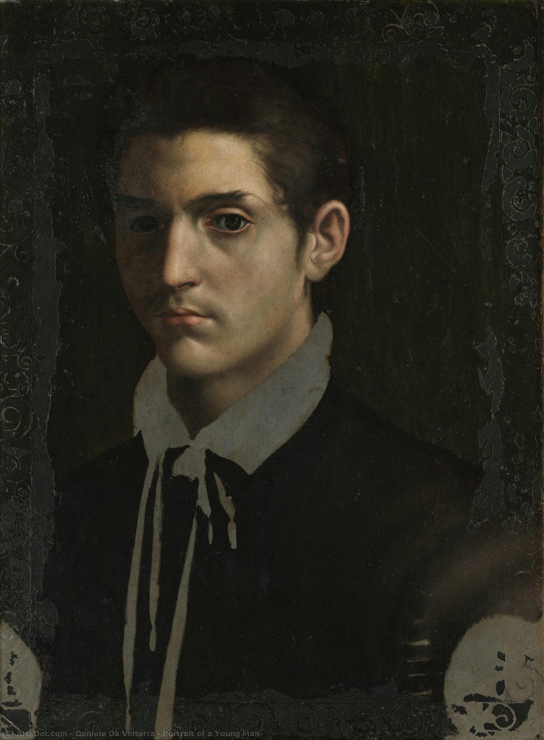 Portrait Of A Young Man — Daniele Da Volterra